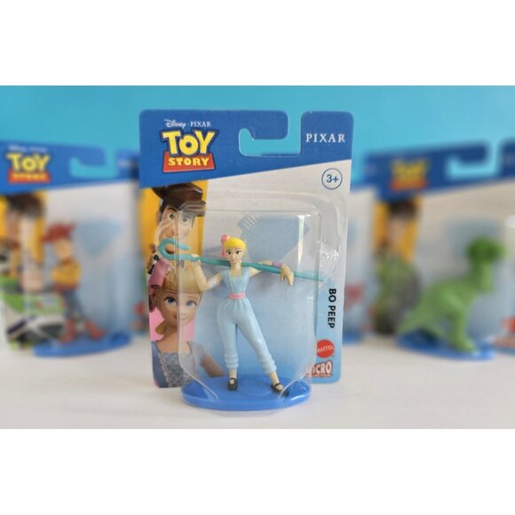 Disney Pixar TOY STORY Mattel Micro Collection Figures-Cake Toppers/New Set of 5 - Picture 4 of 8